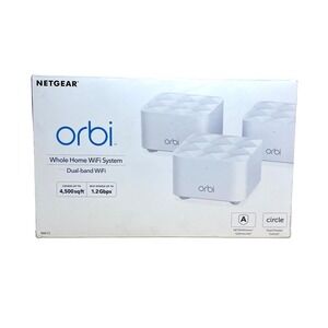 Netgear Orbi Tri-band Whole Home Mesh‎ WiFi System AC1200 (RBK13-100NAS)